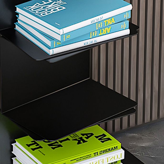 13.78"W Bookshelf Contemporary Style Invisible Bookcase for Home and Office