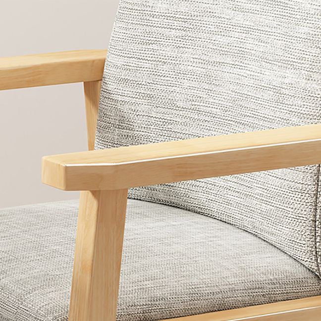 Solid Wood Dining Chair Modern Style Arm Chair for Dining Room