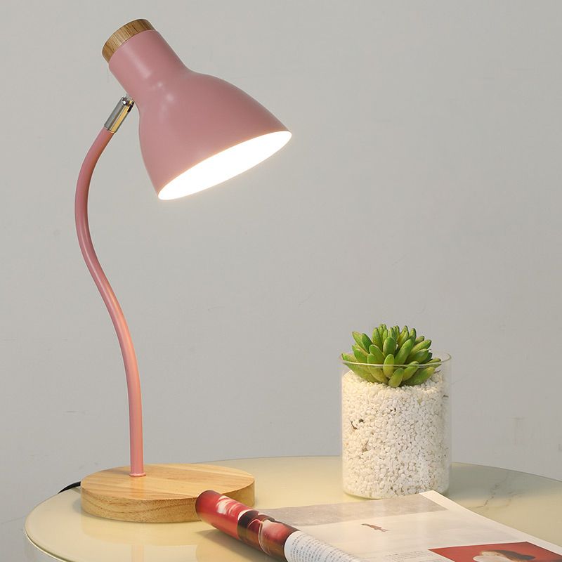 Various Colors Metal Table Lamp Contemporary Table Lamps for Study Room