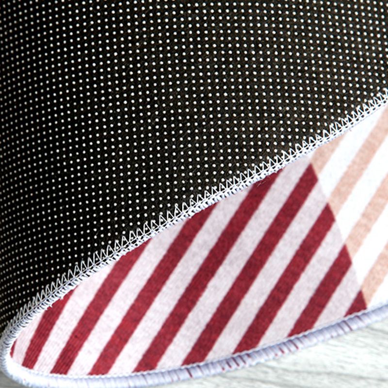 Nieuwheid woonkamer vloerkam multi-gekleurde kleurblokken tapijt polyster anti-slip achtergrondstain-resistente binnenkapper