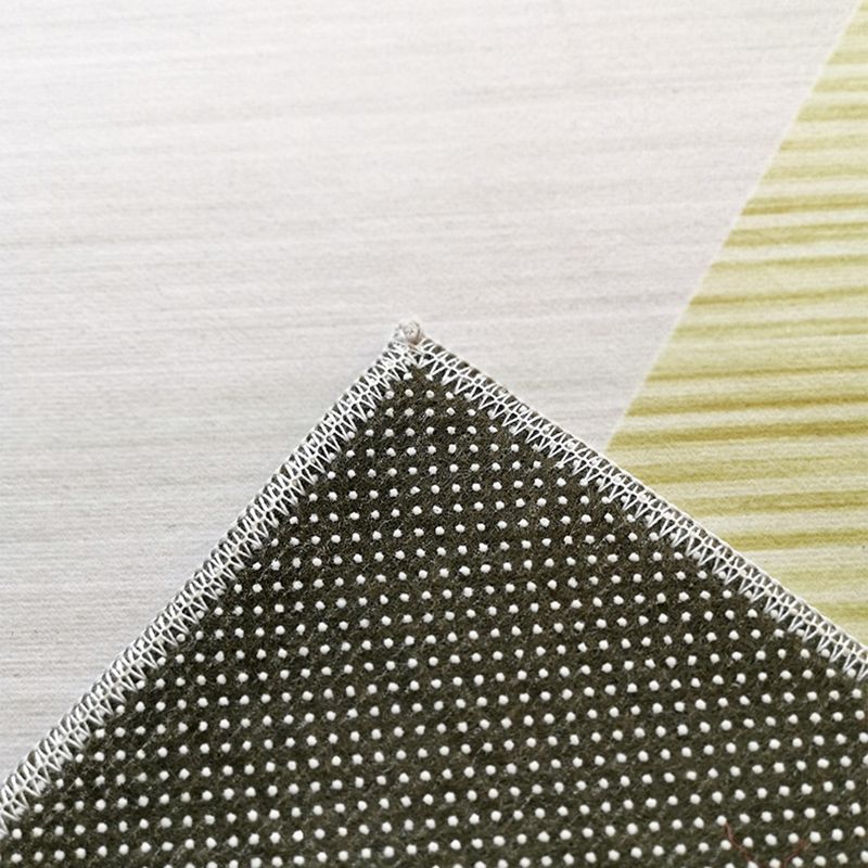 Prachtig tapijt Modern contrastpaneel Tapijtpolyester tapijt met niet-slipachter