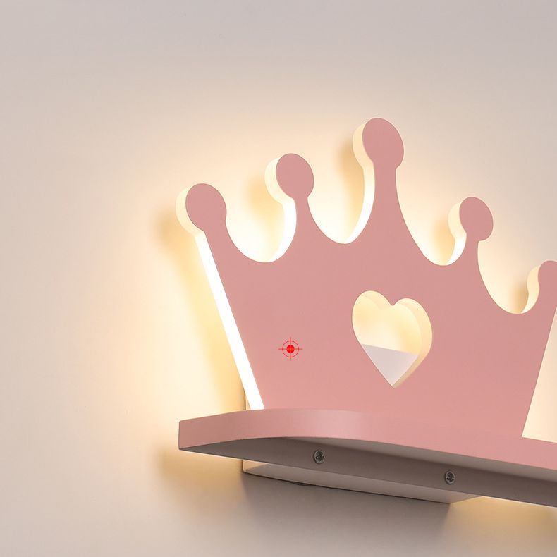 1-Light Sconce Light Fixture Creative Macaron Style Plastic Sconces for Bedroom