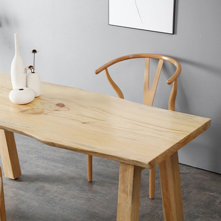 1/2/3 Pcs Pine Modern Dining Set with Rectangle Table Dinette Set