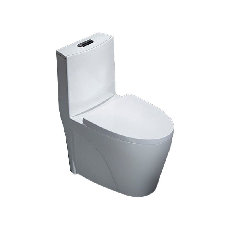Traditional One Piece Toilet Bowl Floor Mounted White Urine Toilet for Bathroom