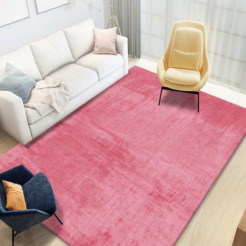 Modern Area Rug Abstract Pattern Polyester Rug Stain Resistant Carpet for Living Room
