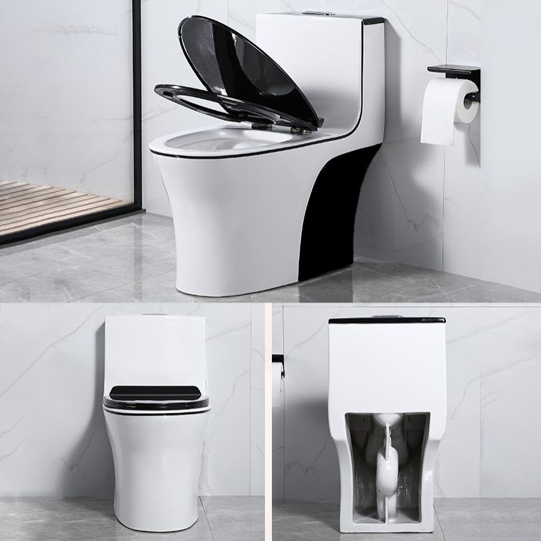Modern Floor Mounted Toilet Bowl One-Piece Toilet for Washroom