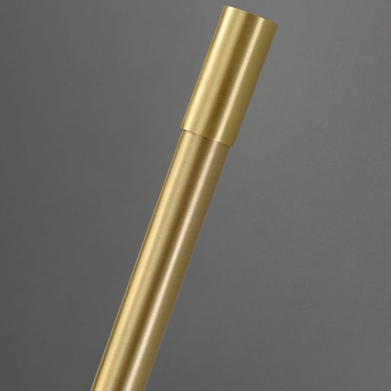 Sitting Room Modernist Wall Sconce Gold Linear LED Simple Wall Mounted Light