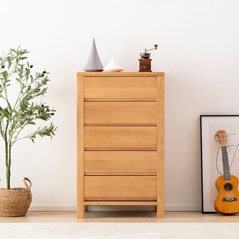 Traditional Style Storage Chest Dresser Solid Wood Dresser with Drawers