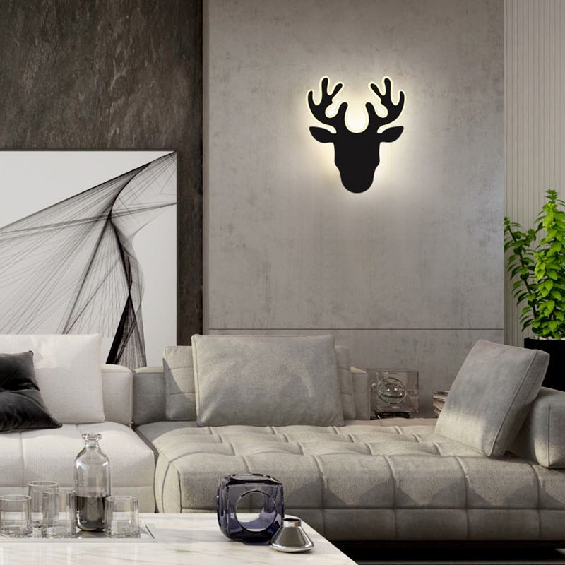 Zeitgenössische minimalistische Wandlampe Metall Innenleuchten für Flur Veranda