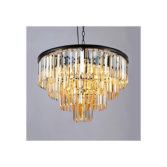 Lampadella a led a led a pianto moderno per la luce a led per la camera da letto, largo 19,5 "/23,5" di larghezza di ambra grigia