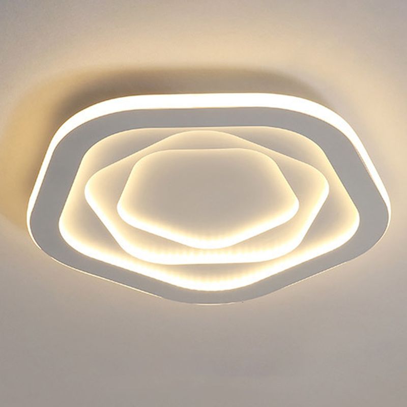 Acryl bloem inbouw plafondarmatuur moderne stijl LED dichtbij plafond verlichtingsarmatuur