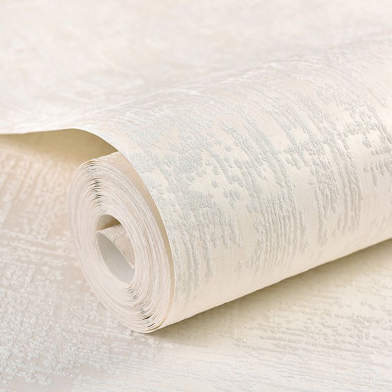 Self-Stick Solid Wallpaper Simplicity Textured Wall Decor with Removable Design, 17.1-sq ft