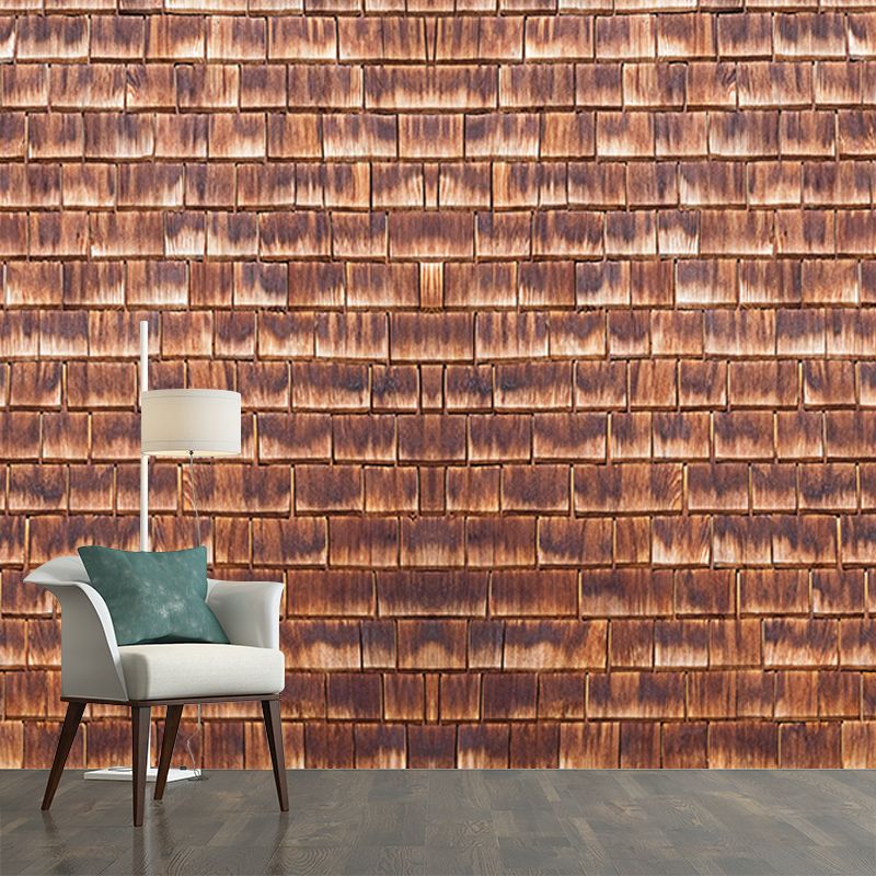 Industrial Wood Texture Wall Mural Decorative Eco-friendly Wall Art