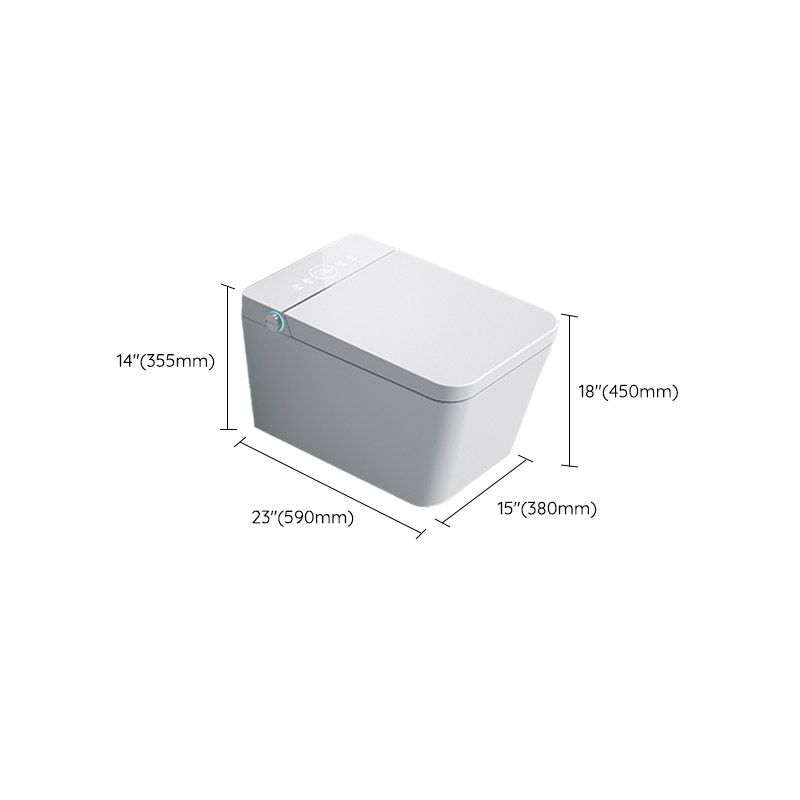 Modern One Piece Toilet Bowl In-Wall Urine Toilet for Bathroom