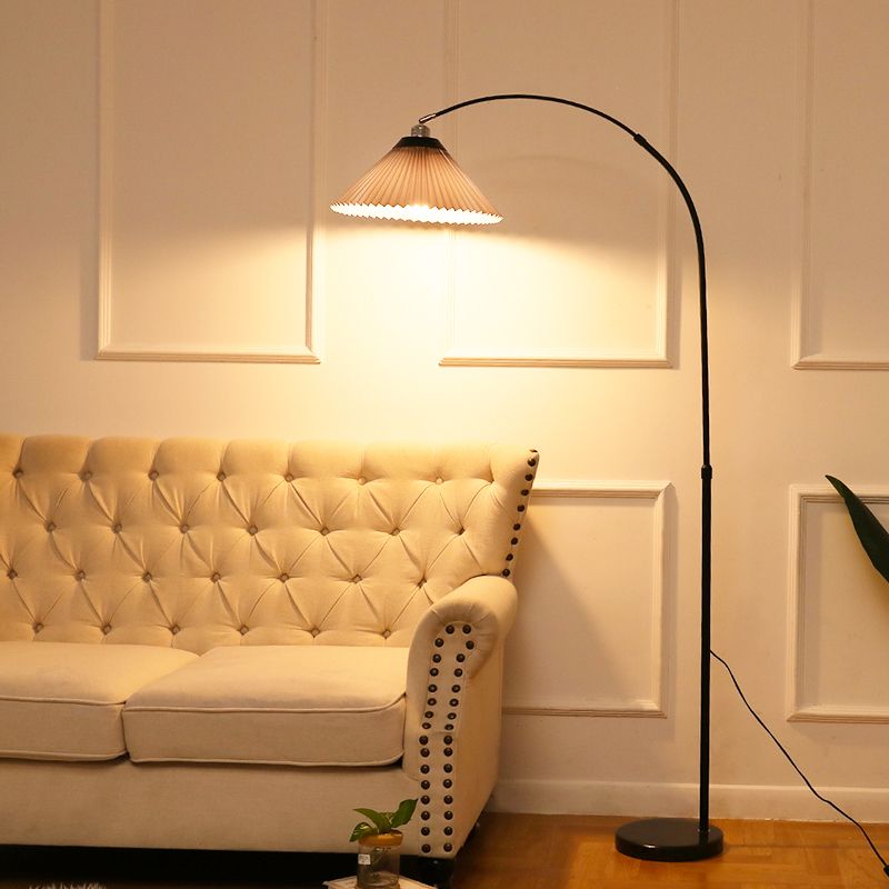 1 lampada da pavimento cono leggero Modernismo Lampada standard per soggiorno per soggiorno