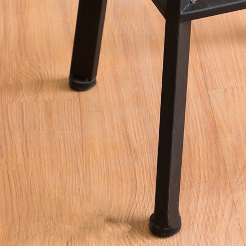 Industrial Elevatable Backless Counter Stool Iron Bar Stool with Pedal for Bar