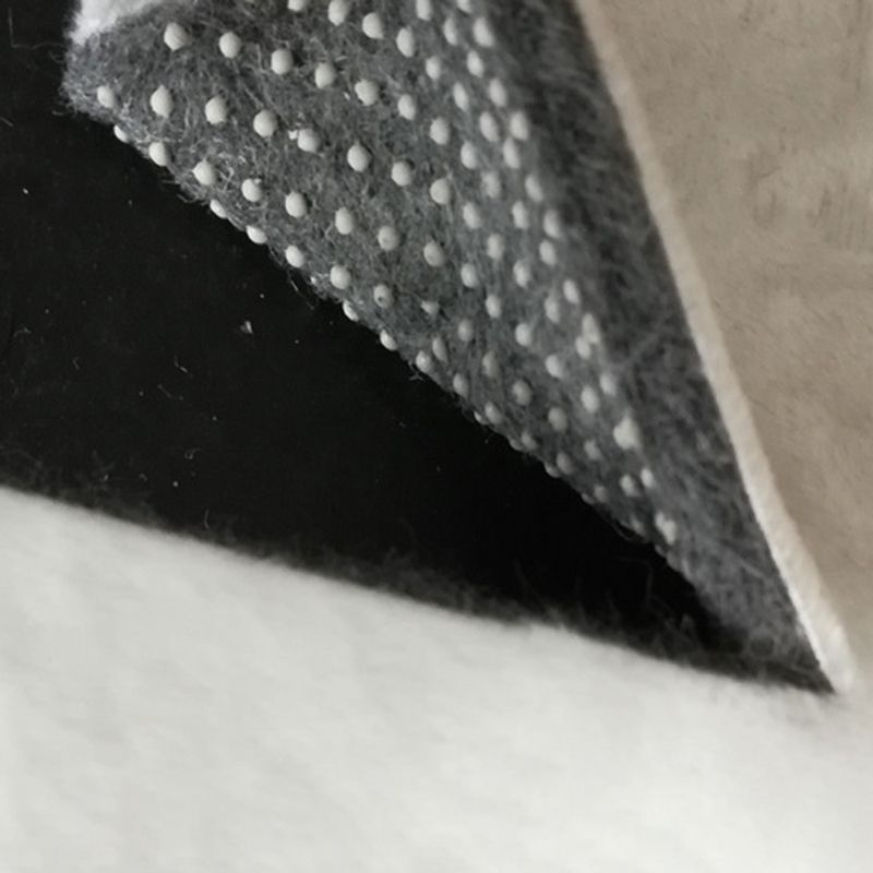 Black Traditional Rug Polyester Pattern Rug Washable Rug for Living Room