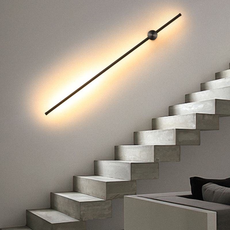 Metall Linear Schatten Wandleuchten Moderner Stil 1- Lichtwandbeleuchtung