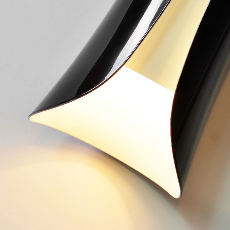 2-Lights Metal Simplicity Wall Lamp Post-modern Style Dining Room Aisle Wall Mounted Light