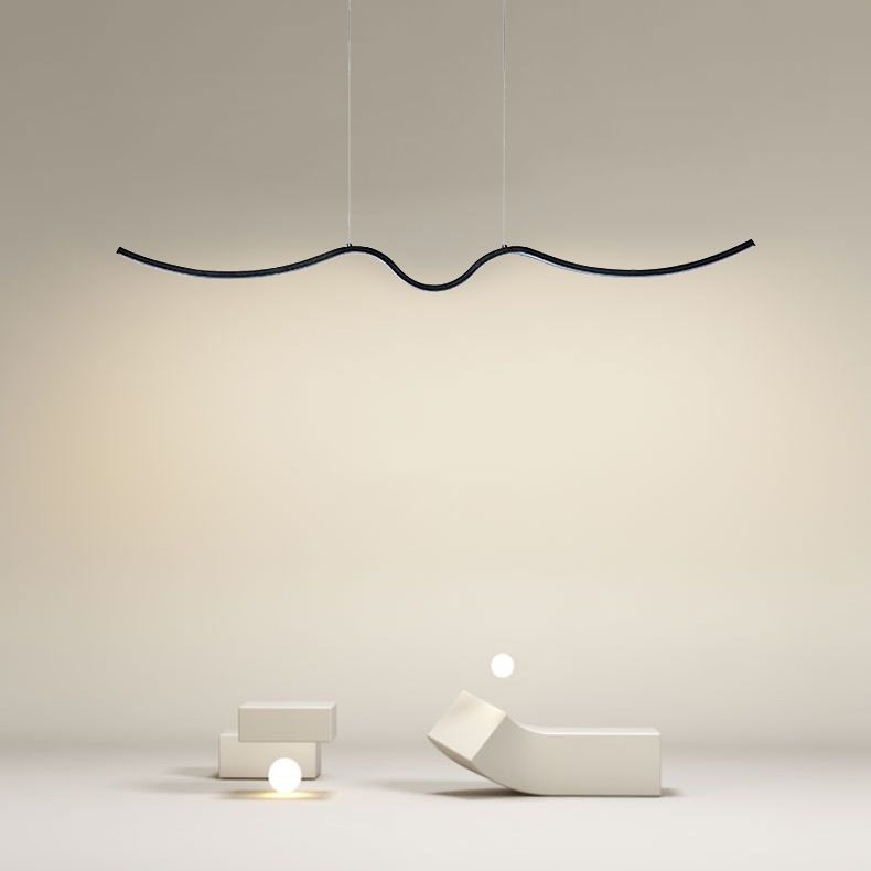 Modern Island Light Fixture Metal Dining Room Island Pendant Light