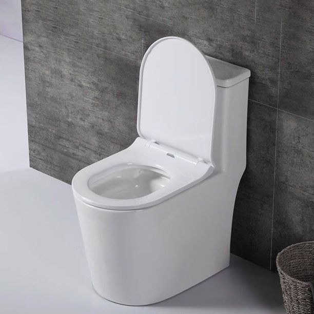 Modern All-In-One Toilet Bowl Floor Mounted Siphon Jet ABS Urine Toilet