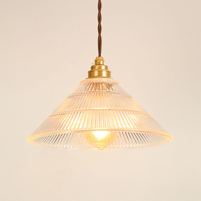 1 nuance de cône lumineux suspension de la lumière suspendue de style moderne pour le salon