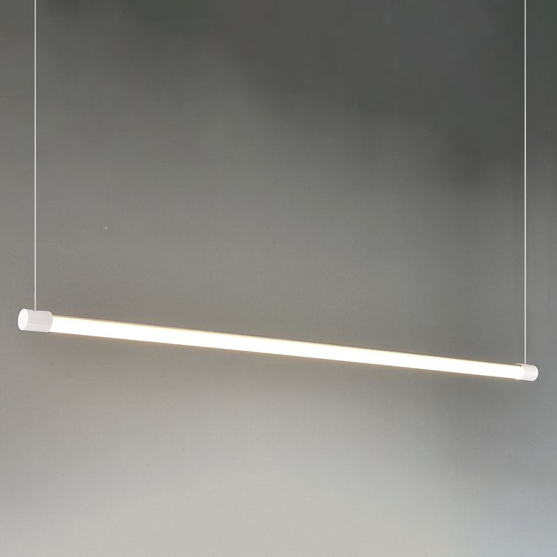 Linear Island Lighting Island Light Fixture Modern Pendant Light Acrylic