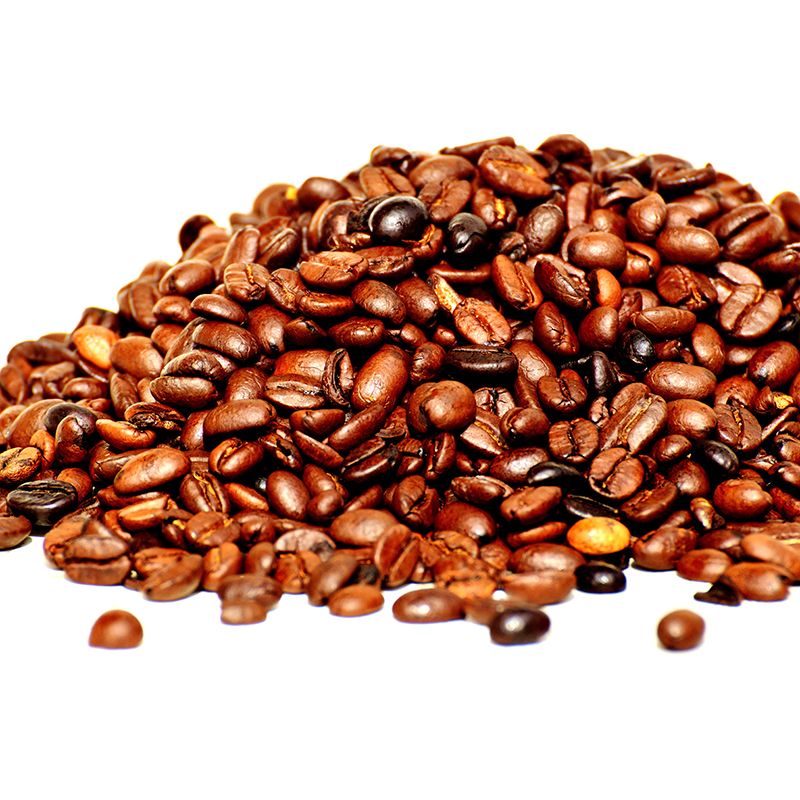 Customized Photography Coffee Beans Mural Mildew Resistant Wallpaper for Coffee Shop