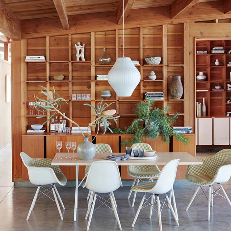 Shaded Living Room Hanging Pendant Light Fabric Modern Down Lighting Pendant in White