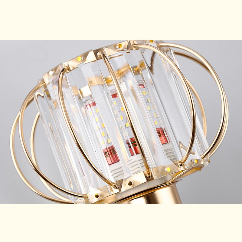 Lampada a sospensione sferica a sospensione modernismo cristallo a 1 lucciola lampada a goccia