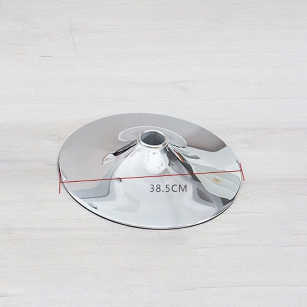 Modern Metal Barstool Faux Leather Upholstered Counter Stool in Matte Finish for Indoor