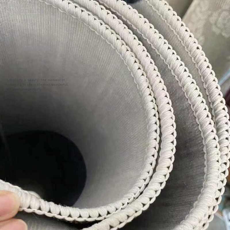 Brown Modern Rug Polyester Pattern Rug Washable Indoor Rug for Living Room