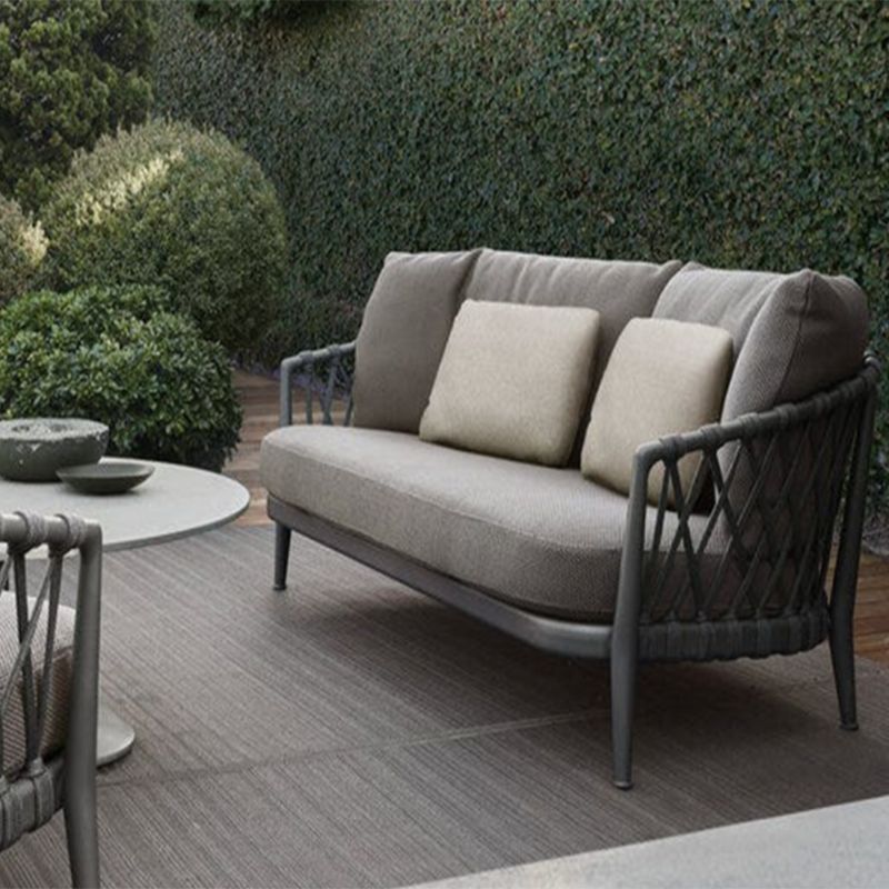 Tropical Aluminum Outdoor Patio Sofa/Patio Daybed with Cushion