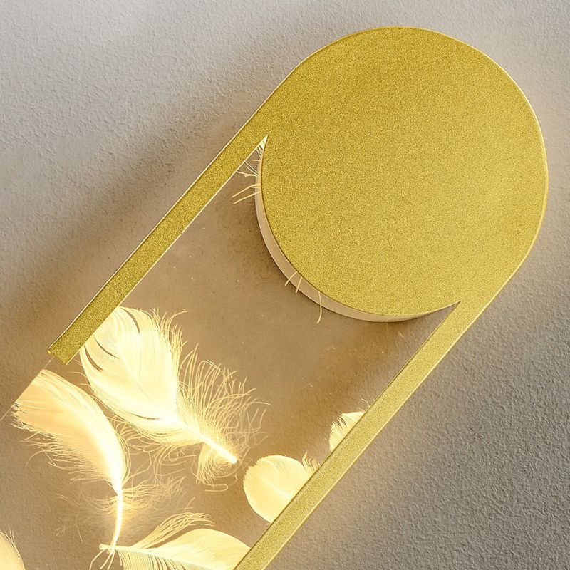 Modern Style Wall Mount Light LED Wall Light with Acrylic Shade for Bedroom