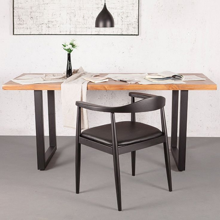 Chaises de style contemporain Salle à manger en bois massique
