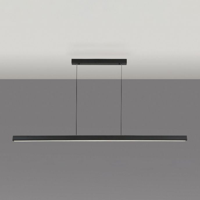 Simplicité Contemporary Island Light Acrylique Long Strip Prowing Lampe pour salle à manger