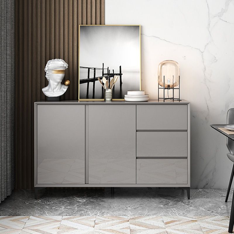Modern Sideboard Buffet Adjustable Shelving Sideboard for Living Room