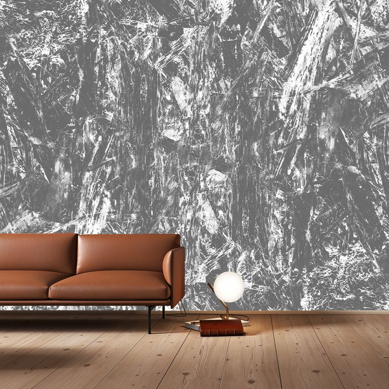 Industrial Style Abstract Removable Wall Mural for Sitting Room, Mildew Resistant