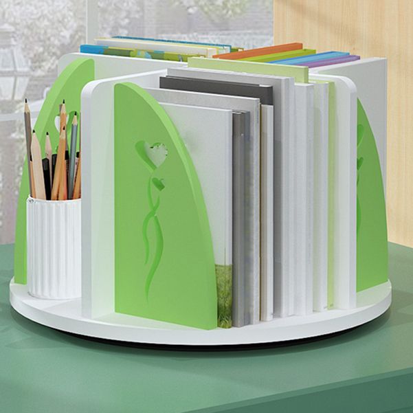 Engineered Wood Shelf Bookcase Contemporary Bookshelf for Office