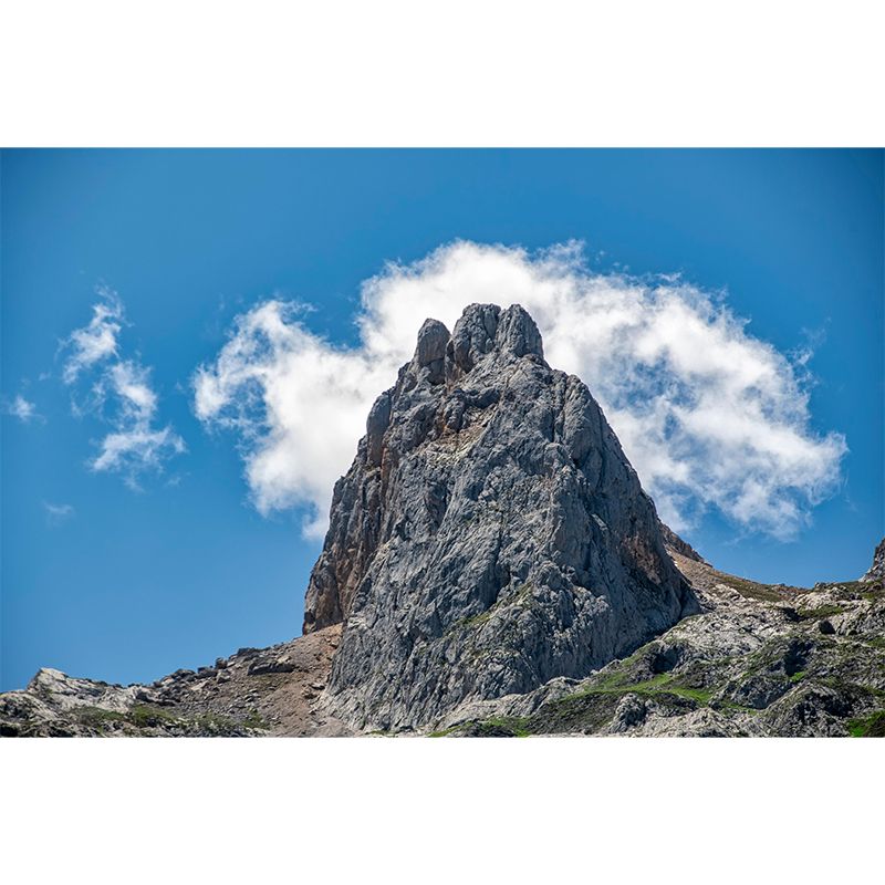 Contemporary Mountain Environment Friendly Mural Wall Covering for Bedroom