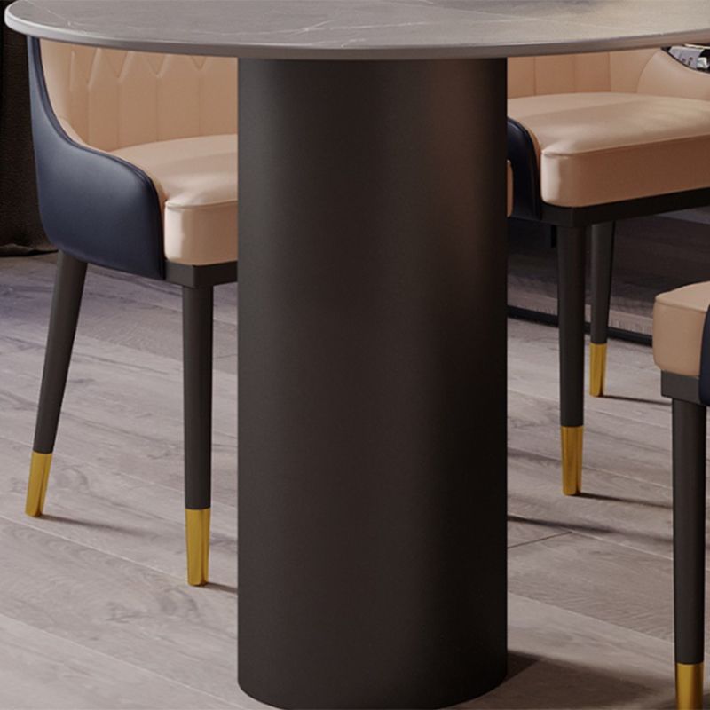 Simplicity Style Dining Table Stone Home Furniture with 3-foot