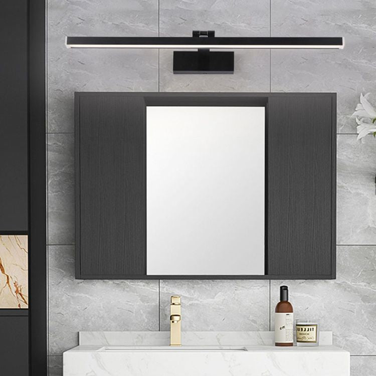 Moderne lineare Waschtischleuchten Acryl 1-Licht-Wandbeleuchtung für Badezimmer