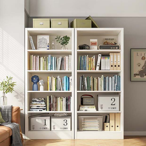 Scandinavian Shelf Bookcase Engineered Wood Bookcase for Office
