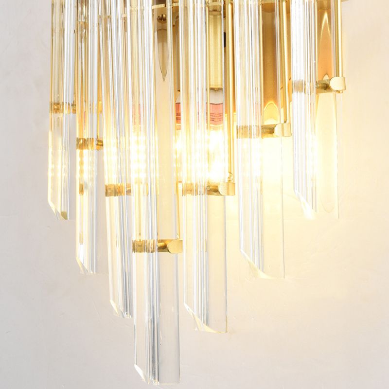 Post-Modern Wall Sconce Glass Sconce Lighting for Living Room