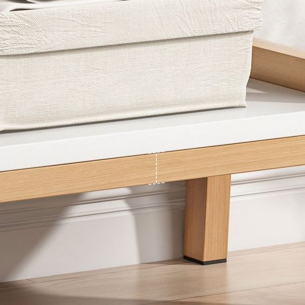 Modern Ladder Book Case 11" W Vertical Engineered Wood Open Bookcase for Home