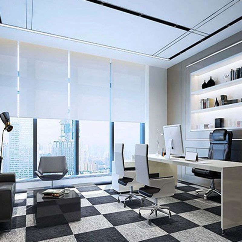 Modern Carpet Tiles Self Adhesive Level Loop Stain Resistant Carpet Tile