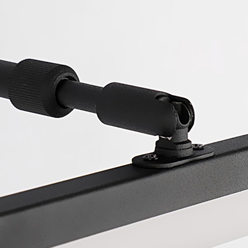 Luminaires de vanité LED linéaire moderne LEGLATES ÉCLAIRAGE VANIQUE AVEC OBEI AUCURS ACRYLIQUE