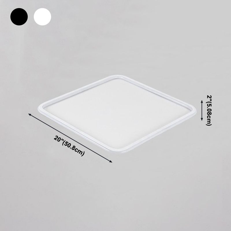 Line LED Plafonnier Acrylique Abat-Jour Simplicité Plafonnier pour Salon