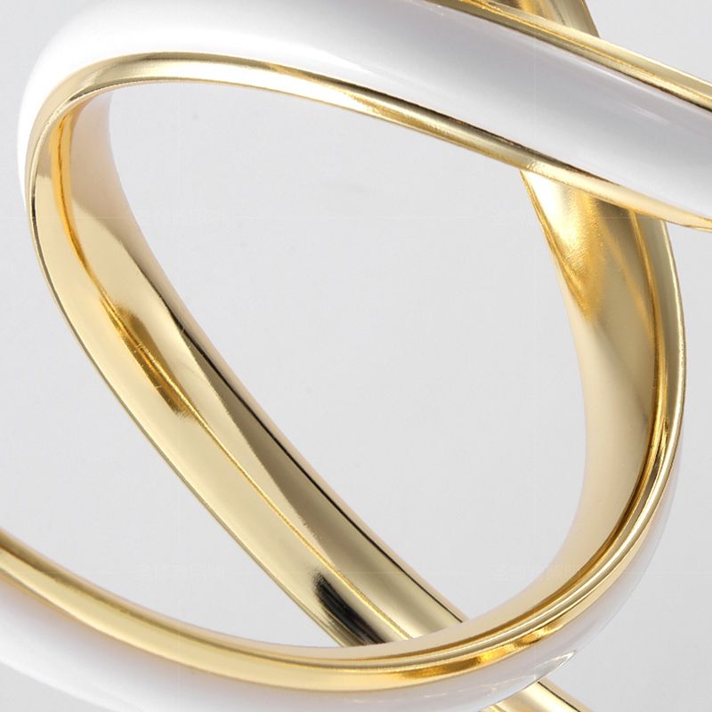 Linear 1 Light Table Lamp Contemporary Metal Night Table Lamps in Gold