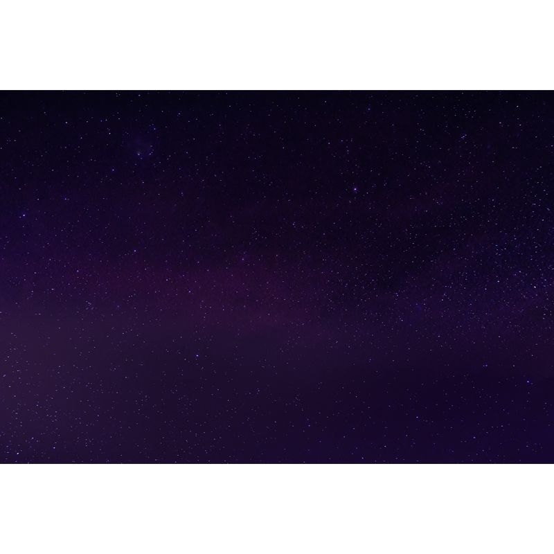 Bright Stars Wall Covering Mural for Bedroom, Purple, Personalized Size Available